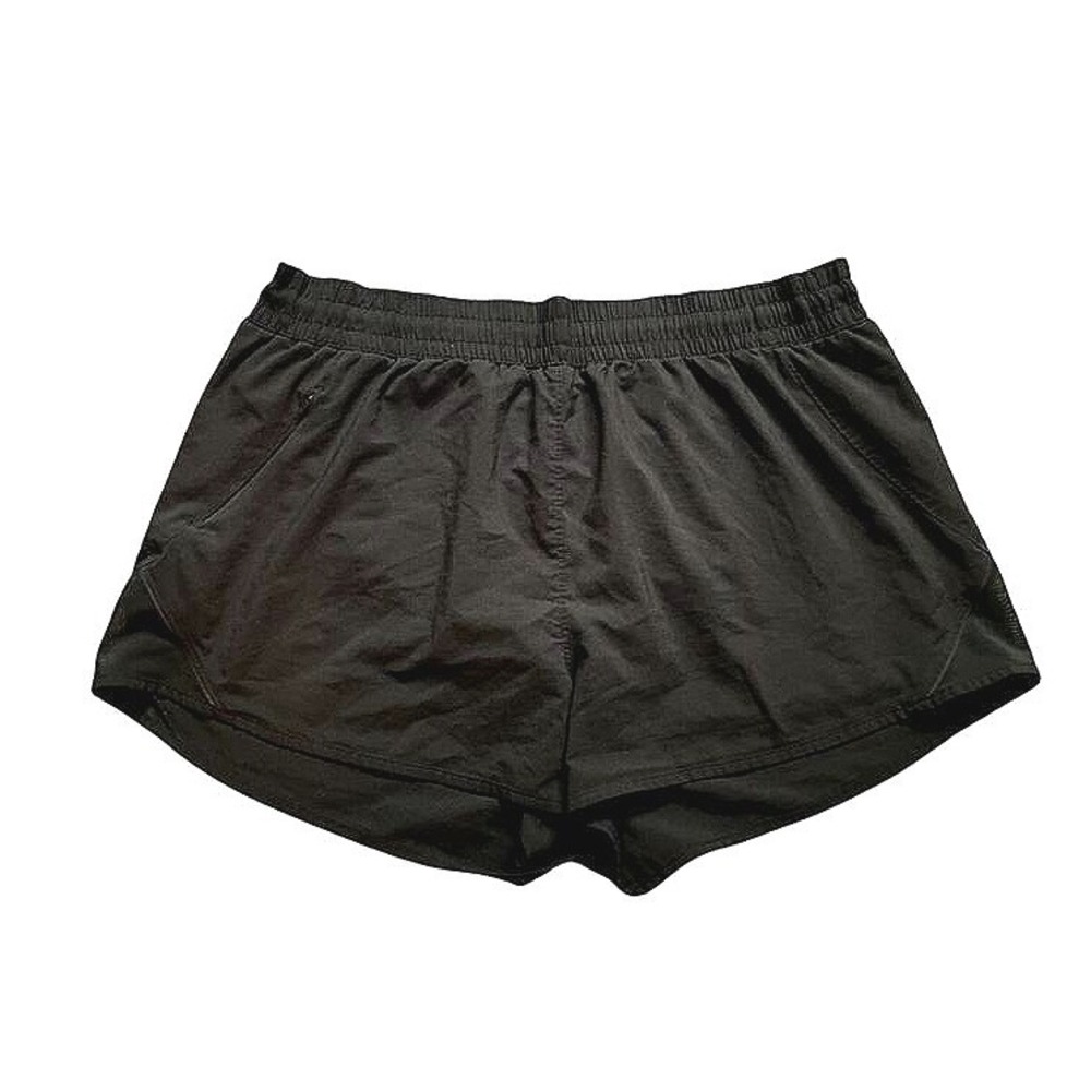 All in Motion Black Gym Shorts XXL Lounge Normcore Clean Girl Yoga Pilates Comfy